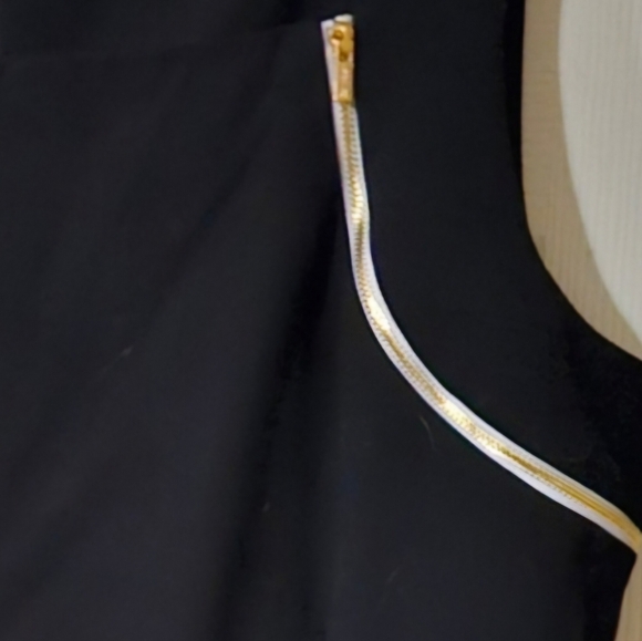 CALVIN KLEIN Sleeveless Sheath Dress ( Black), Size 14 - Picture 5 of 7